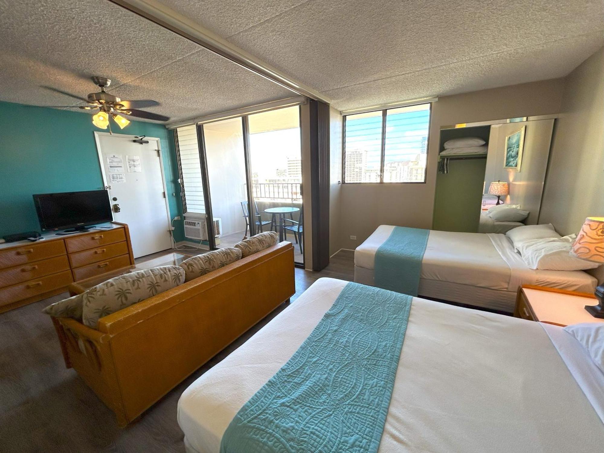 Royal Kuhio 1606 - Spacious Studio With Diamond Head City Views In The Heart Of Waikiki! Honolulu Buitenkant foto