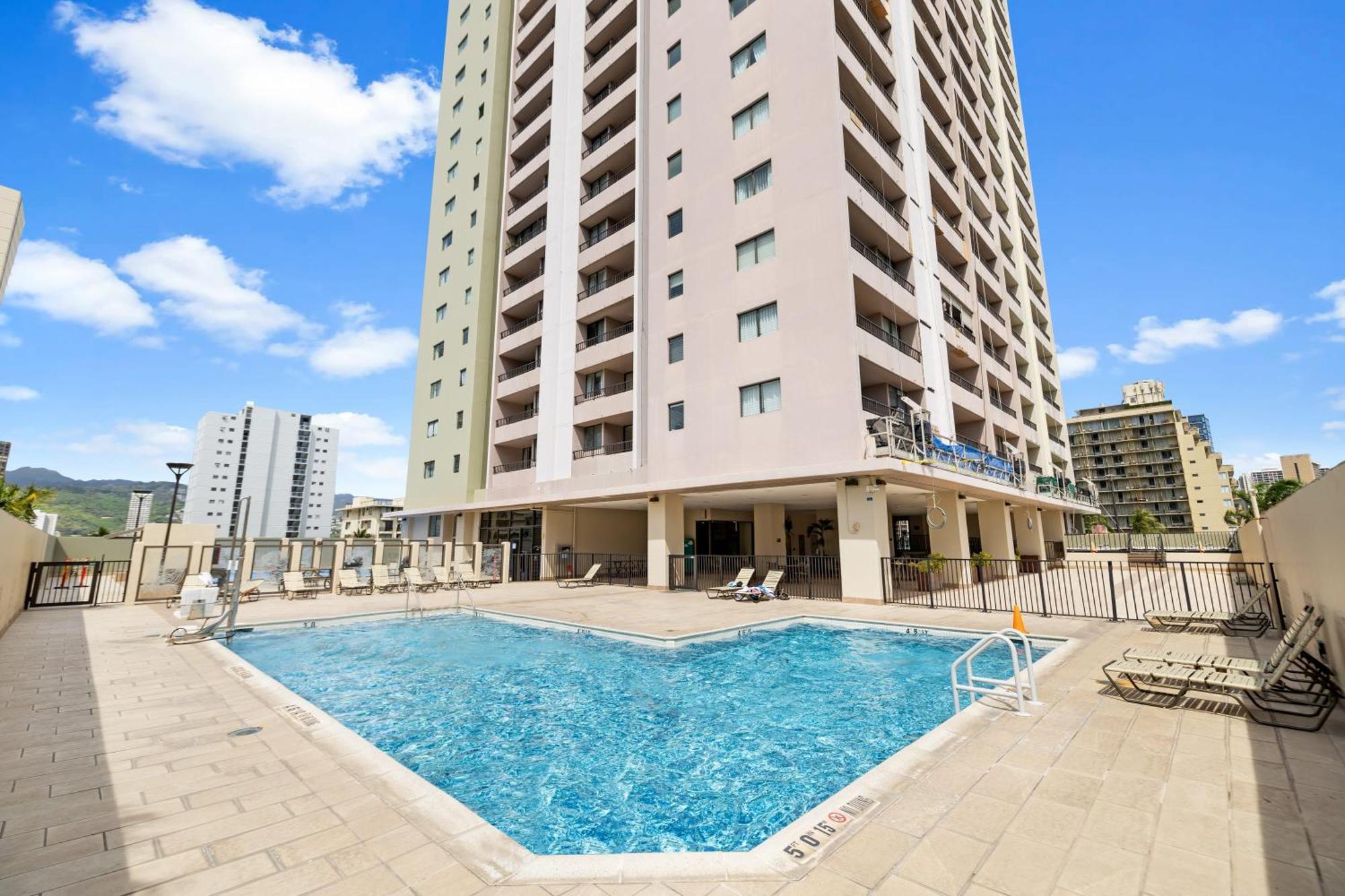Royal Kuhio 1606 - Spacious Studio With Diamond Head City Views In The Heart Of Waikiki! Honolulu Buitenkant foto